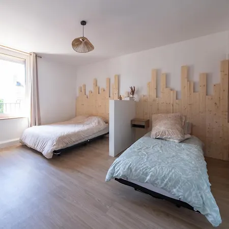 Apartment Le Julie -spacieux - 5 Pers' - 3 Beds - Gare 500m Homecourt