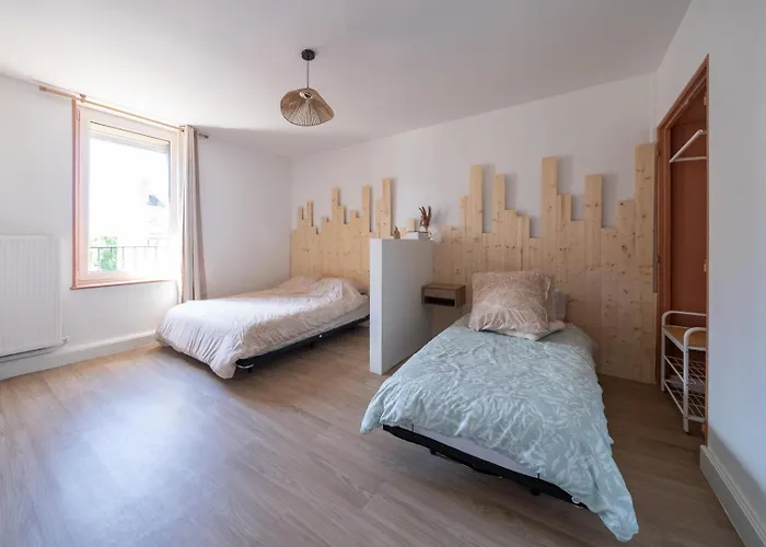 Апартаменты Le Julie -spacieux - 5 Pers' - 3 Beds - Gare 500m Homecourt